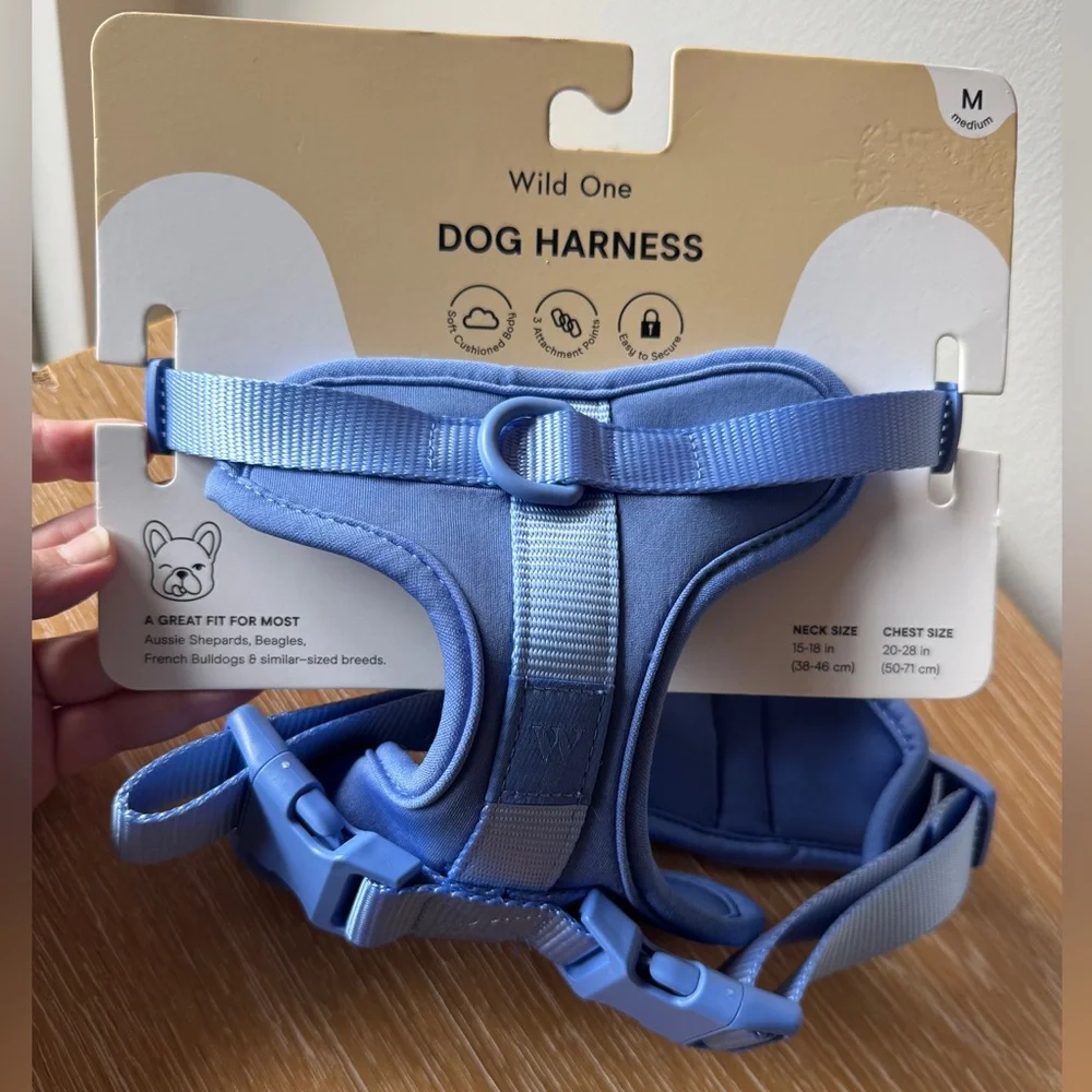 🐕 NWT | WILD ONE Dog Harness 3.0 Moonstone Size Medium, Quick Release Buckles! 🐶 - Picture 6 of 13